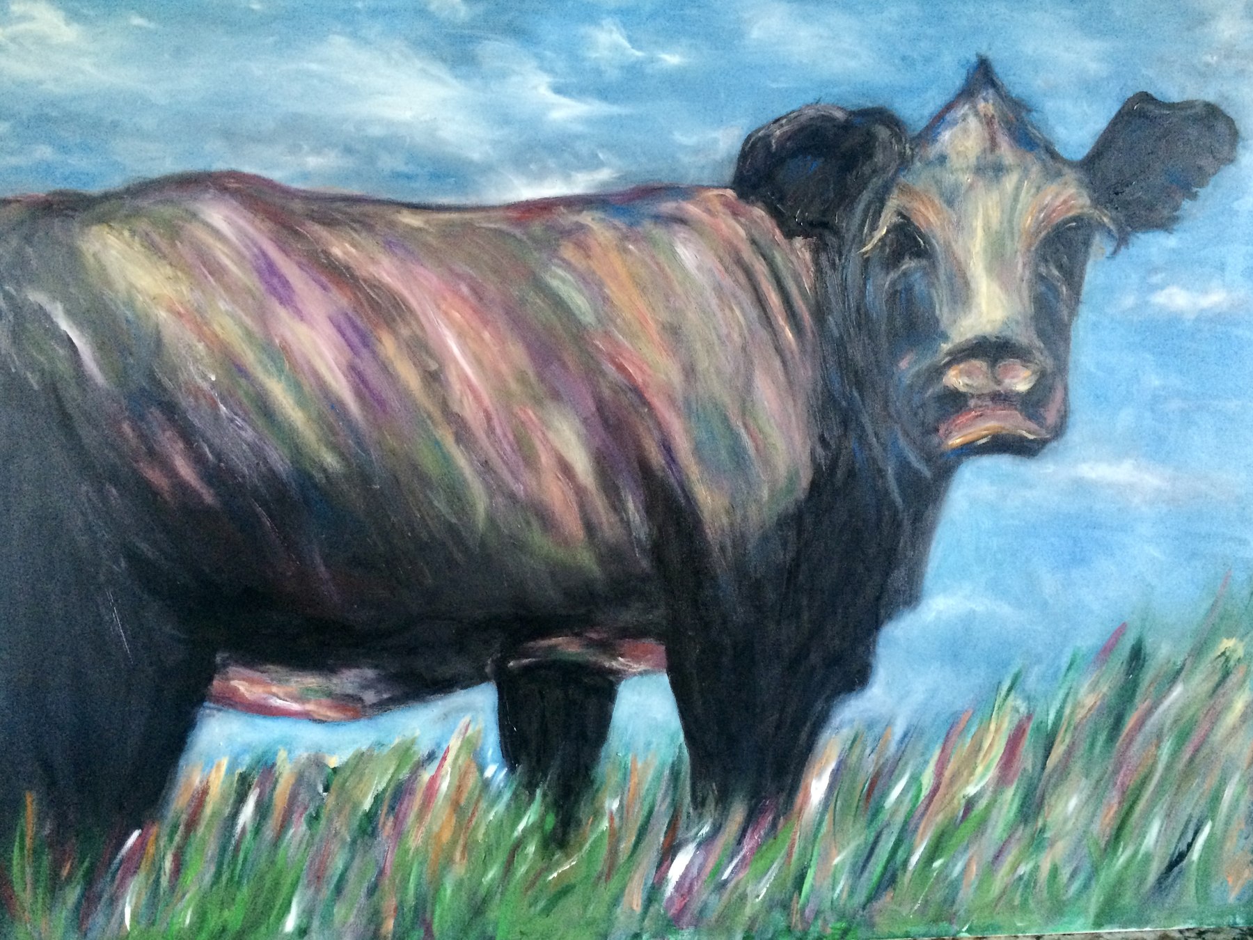 Painting: Our Cow