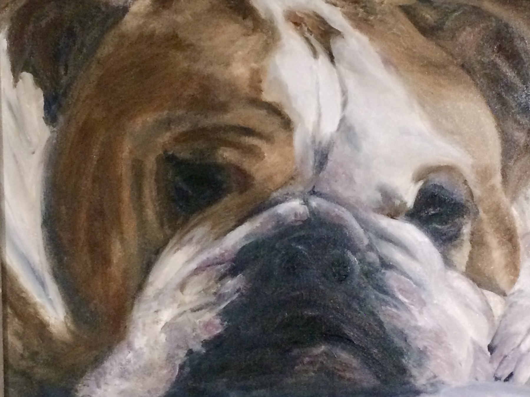 Painting: Bulldog