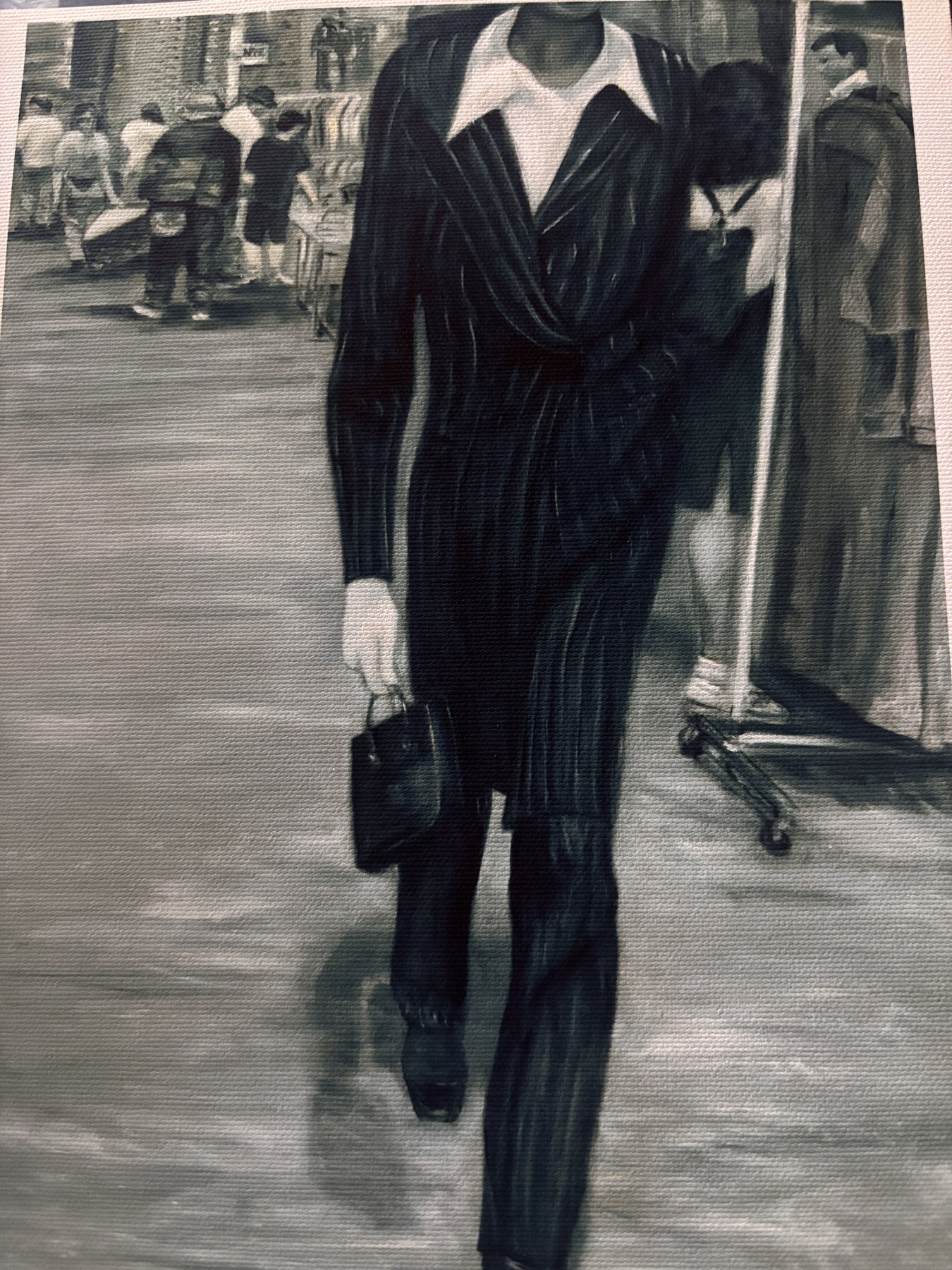 Painting: New York Walker