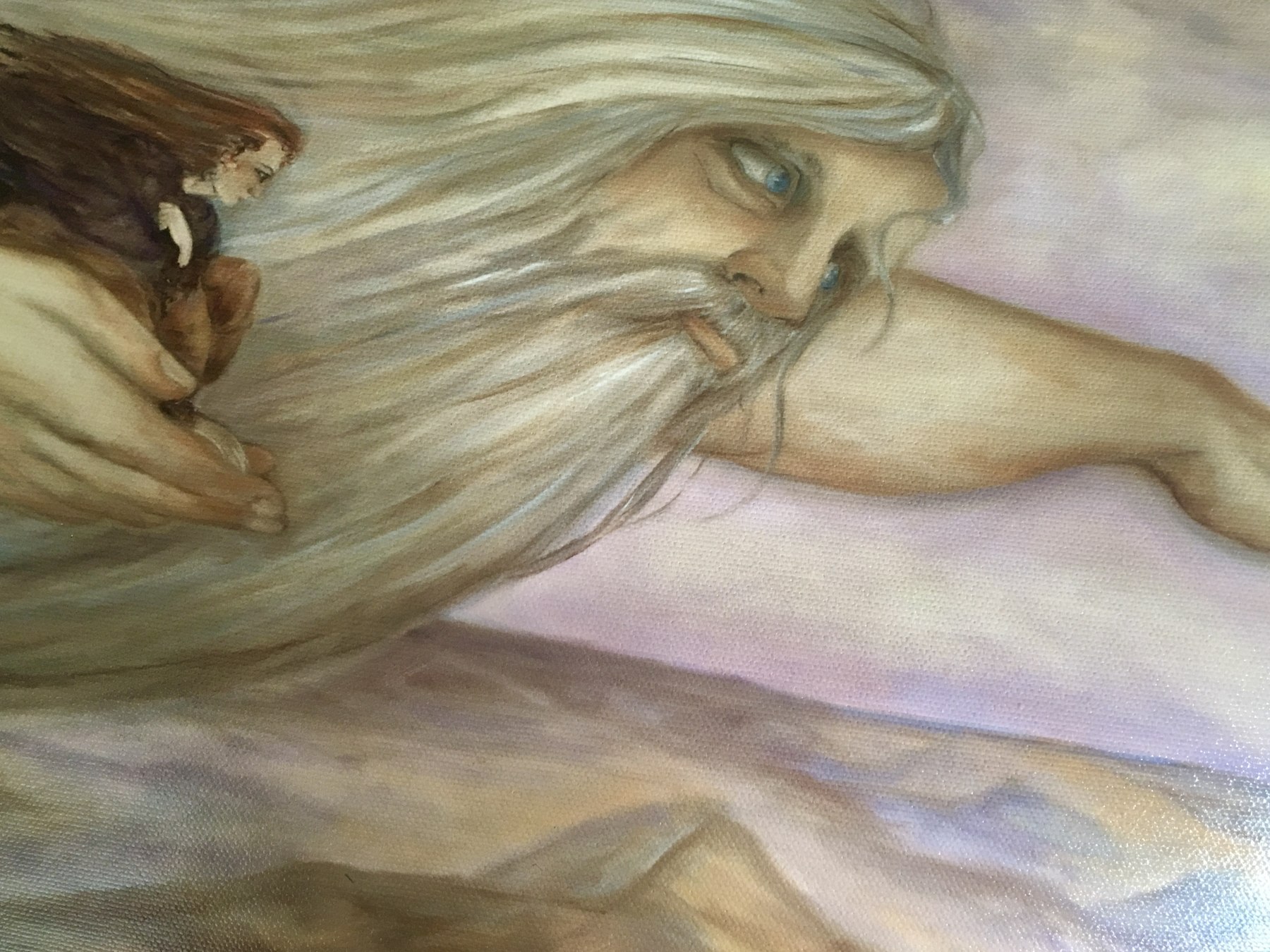 Painting: Flying giant