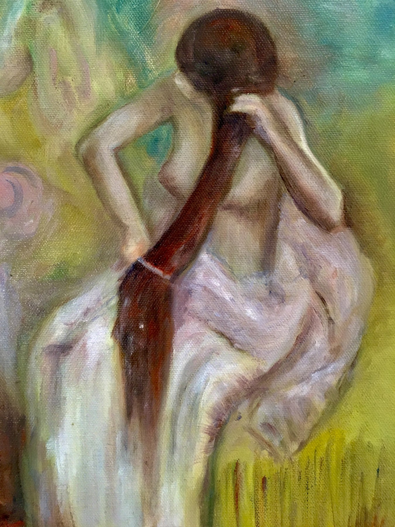 Painting: Seated Figure