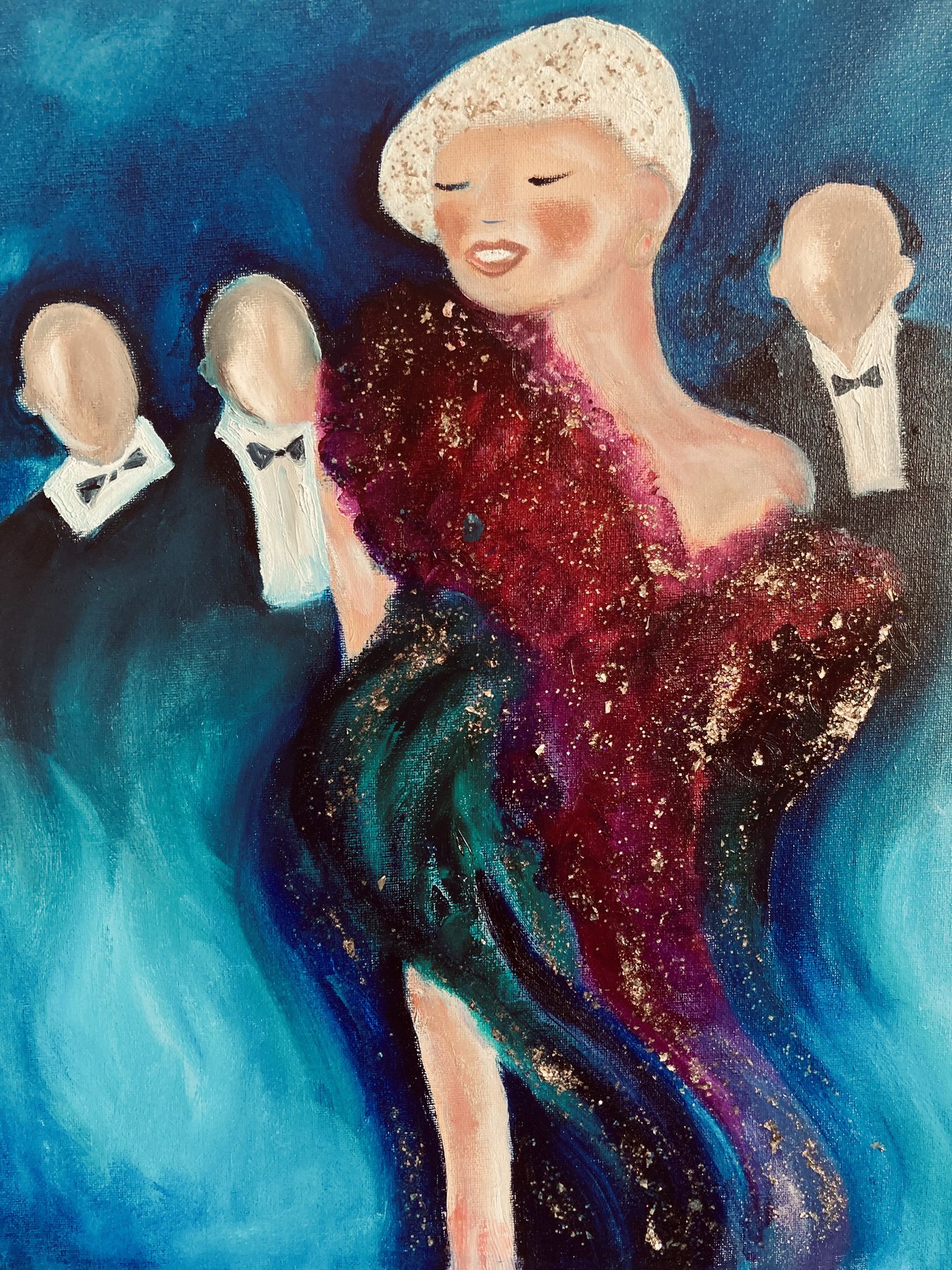 Painting: Nite on the Town