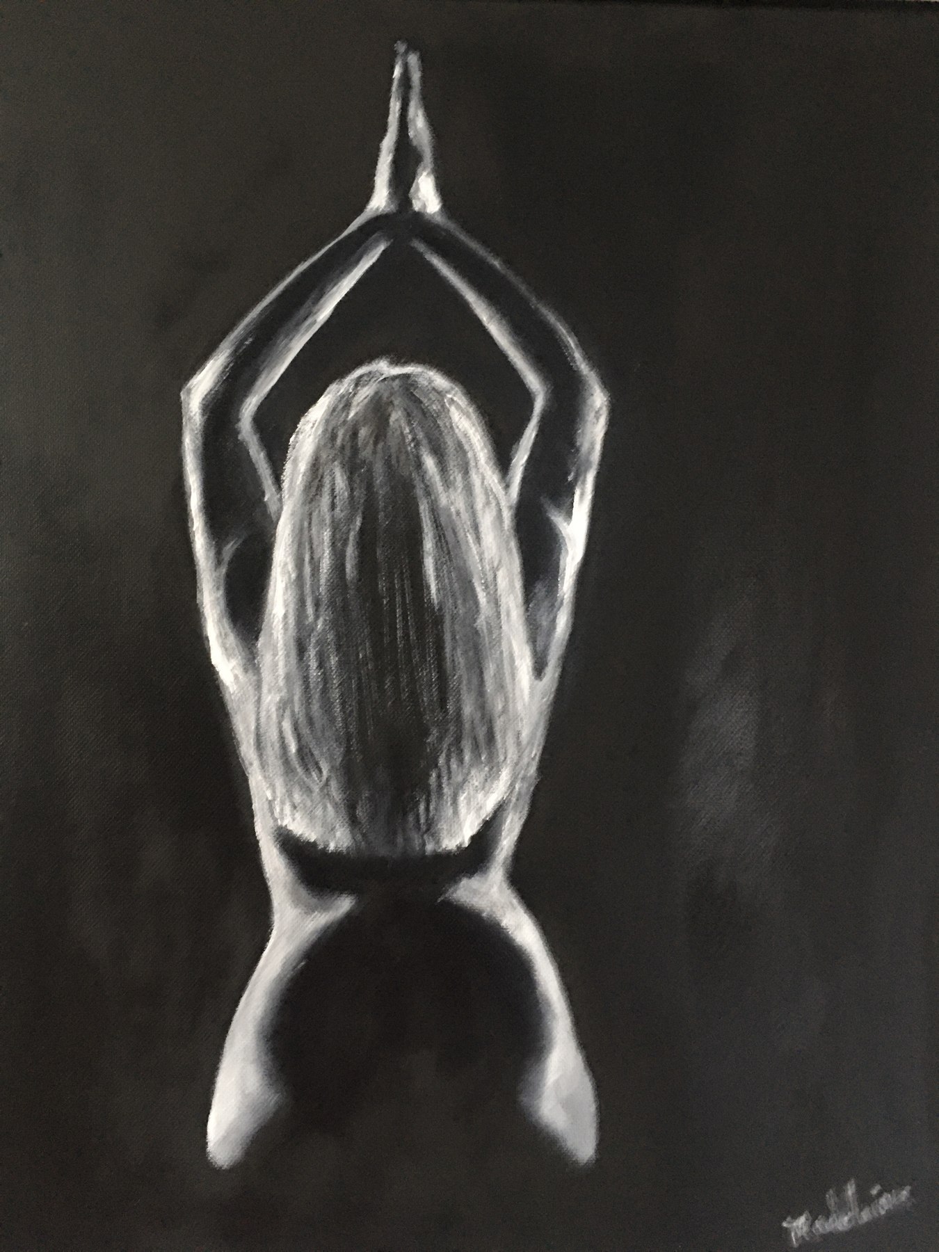 Painting: reaching for the sky