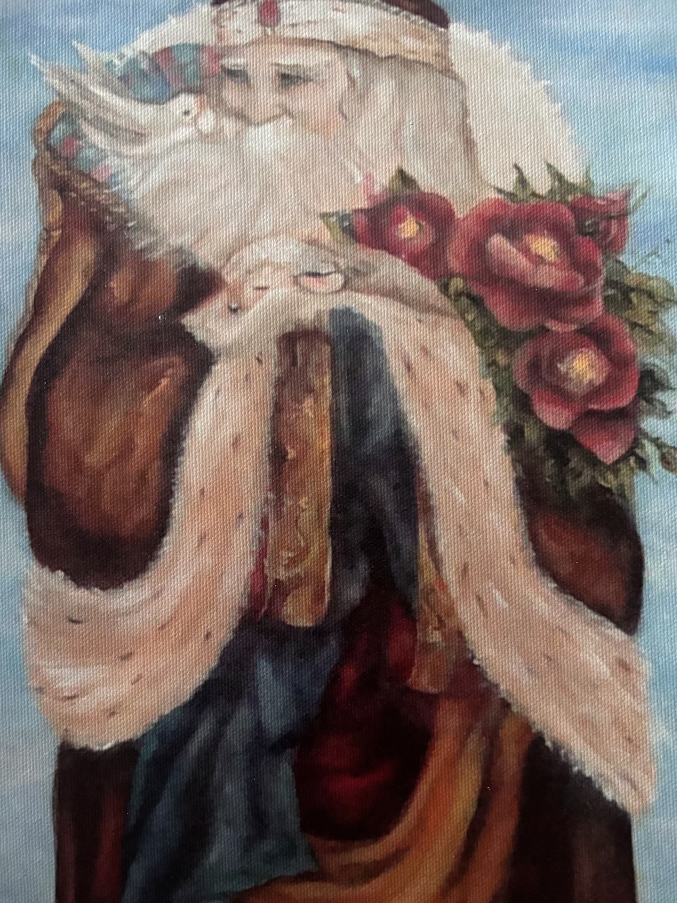 Painting: Holiday Santa Claus